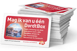 tickets VVV voor Dordtbox